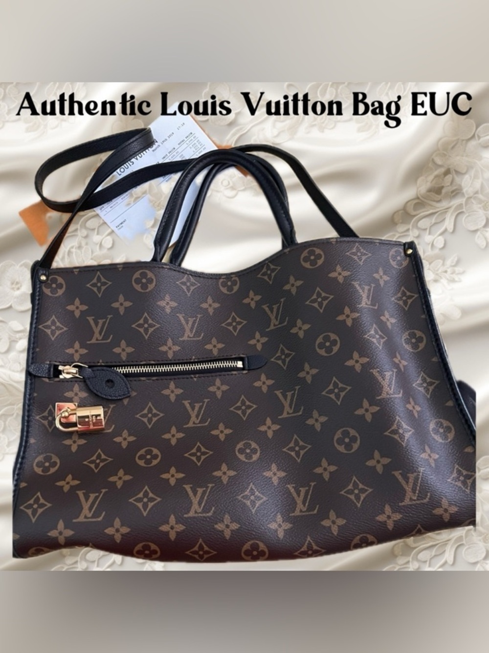 Louis Vuitton Popincourt MM Pristine Condition Authenticated EUC Price Firm